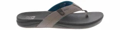 Comfort Sandals|Flip Flops|REEF Cushion Spring Men's Thong Sandal Grey