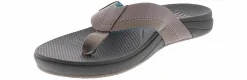 Comfort Sandals|Flip Flops|REEF Cushion Spring Men's Thong Sandal Grey