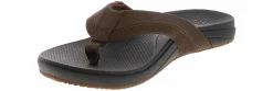 Comfort Sandals|Flip Flops|REEF Cushion Spring Men's Causal Sandal Brown