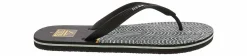 Flip Flops|REEF Seaside Print Men's Thong Sandal Black