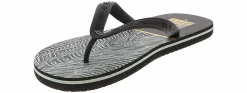 Flip Flops|REEF Seaside Print Men's Thong Sandal Black