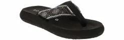 Comfort Sandals|Flip Flops|ROCKET DOG Spotlight Camden Webbing Women's Sandal Black