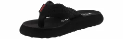 Flip Flops|Flat Sandals|ROCKET DOG Sunset Women’s Thong Sandal Black