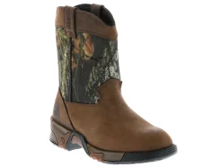 Boots|ROCKY Aztec (1-7) Boys' Western Boot Brown