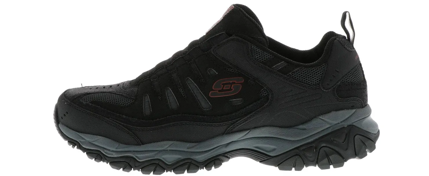 Running Shoes|Walking Shoes|SKECHERS After Burn M. Fit Wide-Width Men's Walking Shoe Black
