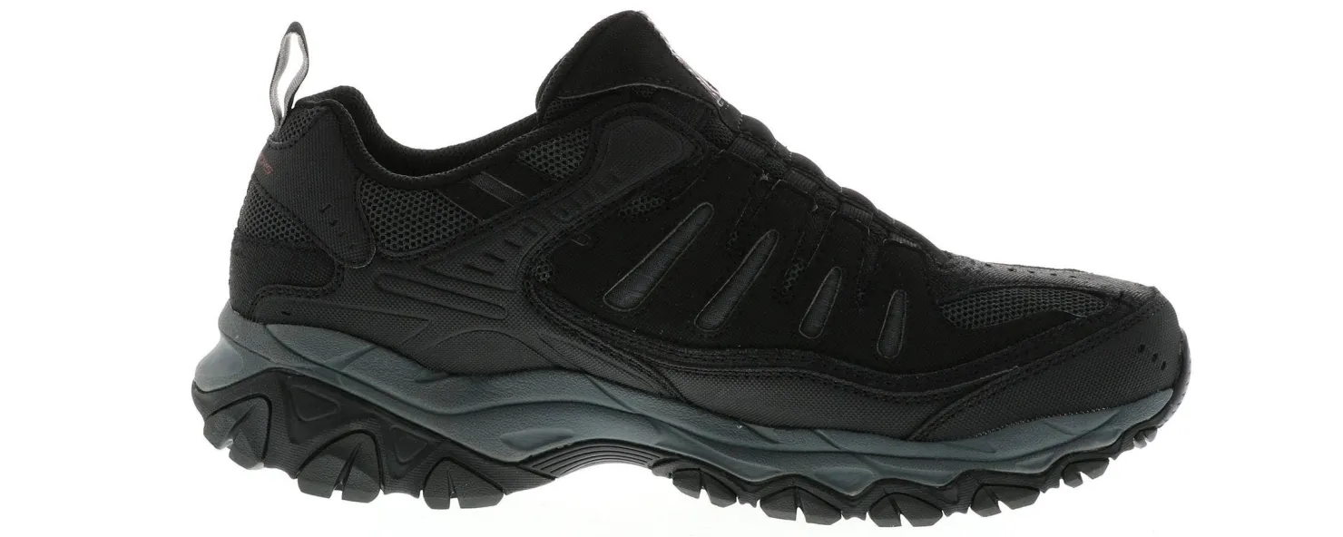 Running Shoes|Walking Shoes|SKECHERS After Burn M. Fit Wide-Width Men's Walking Shoe Black