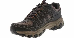 Athleisure & Casual|Hiking & Trail Shoes|SKECHERS After Burn M.Fit 20 Men’s Athletic Shoe Blue