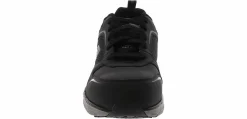 Safety Toe Athletics|Slip Resistant|SKECHERS Arch Fit Angis Men's Wide-Width Composite Toe Work Sneaker Black
