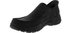 Walking Shoes|Comfort Shoes|SKECHERS Archfit Motley Men’s Slip-In Shoe Black