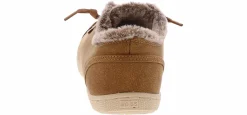 Comfort Shoes|Canvas Shoes|SKECHERS Bobs B Cute Peak Thru Fur Women’s Casual Shoe Brown