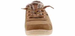 Comfort Shoes|Canvas Shoes|SKECHERS Bobs B Cute Peak Thru Fur Women’s Casual Shoe Brown
