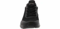 Running Shoes|Athleisure & Casual|SKECHERS Bobs Squad Waves Still Wading Women’s Wide-Width Running Shoe Black