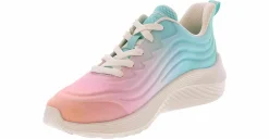 Walking Shoes|Athleisure & Casual|SKECHERS Bobs Squad Waves Brite On Women’s Walking Shoe Multicolor