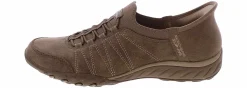 Comfort Shoes|Slip-On|SKECHERS Breathe Easy Women’s Slip-In Shoe Beige