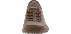 Comfort Shoes|Slip-On|SKECHERS Breathe Easy Women’s Slip-In Shoe Beige
