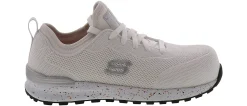 Safety Toe Athletics|Slip Resistant|SKECHERS Bulklin Balran Women’s Composite Toe Work Shoe White