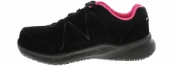 Safety Toe Athletics|Slip Resistant|SKECHERS Carbix-Carbon Women’s Nano Toe Work Shoe Black