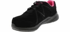 Safety Toe Athletics|Slip Resistant|SKECHERS Carbix-Carbon Women’s Nano Toe Work Shoe Black