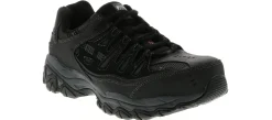 Safety Toe Athletics|SKECHERS Crankton Men's Steel Toe Work Shoe Black
