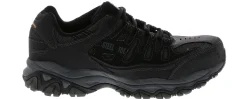 Safety Toe Athletics|SKECHERS Crankton Men's Steel Toe Work Shoe Black