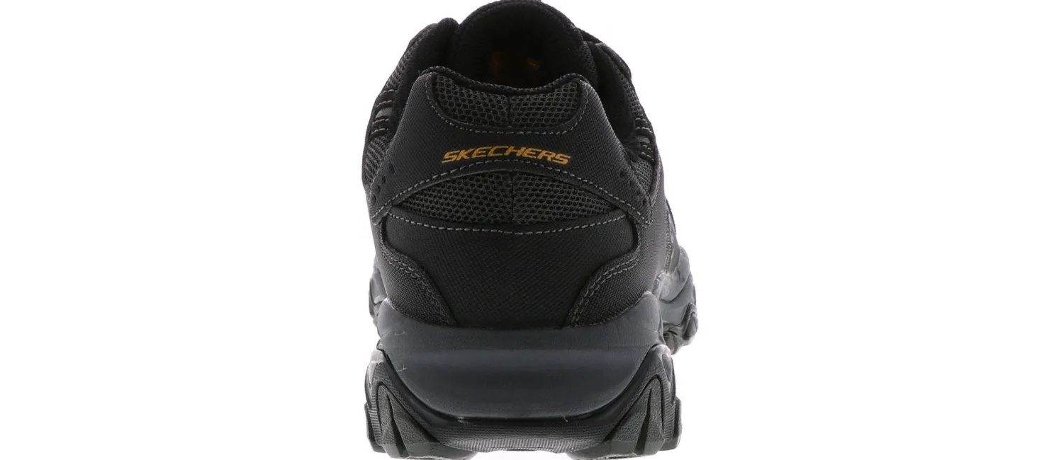 Safety Toe Athletics|SKECHERS Crankton Men's Steel Toe Work Shoe Black