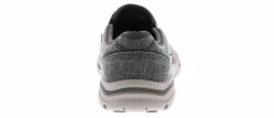 Canvas Shoes|Comfort Shoes|SKECHERS Creston Moseco Men's Casual Shoe Grey