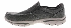 Canvas Shoes|Comfort Shoes|SKECHERS Creston Moseco Men's Casual Shoe Grey