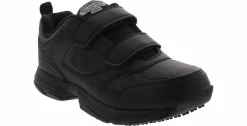 Comfort|Slip Resistant|SKECHERS Dighton Rolind Men’s Wide-Width Slip Resistant Work Shoe Black