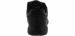 Comfort|Slip Resistant|SKECHERS Dighton Rolind Men’s Wide-Width Slip Resistant Work Shoe Black