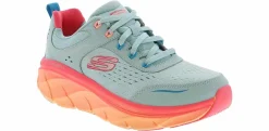 Walking Shoes|Athleisure & Casual|SKECHERS D'Lux Walker 2.0 Women's Walking Shoe Blue