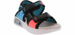 Sandals|SKECHERS Game Kicks Power Splash Youth Boys' (11-3) Sandal Black