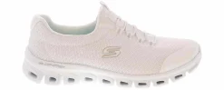Comfort Shoes|Slip-On|SKECHERS Glide Step Women’s Wide-Width Walking Shoe White