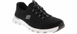 Comfort Shoes|Slip-On|SKECHERS Glide Step Women’s Wide-Width Walking Shoe Black
