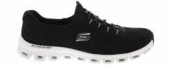 Comfort Shoes|Slip-On|SKECHERS Glide Step Women’s Wide-Width Walking Shoe Black