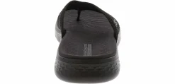 Comfort Sandals|Flip Flops|SKECHERS Go Walk Flex 3 Women's Comfort Sandal Black