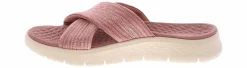 Comfort Sandals|SKECHERS Go Walk Flex Impressed Women's Slide Sandal Pink