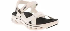 Comfort Sandals|SKECHERS Go Walk Glide Step 2.0 Women's Comfort Sandal White