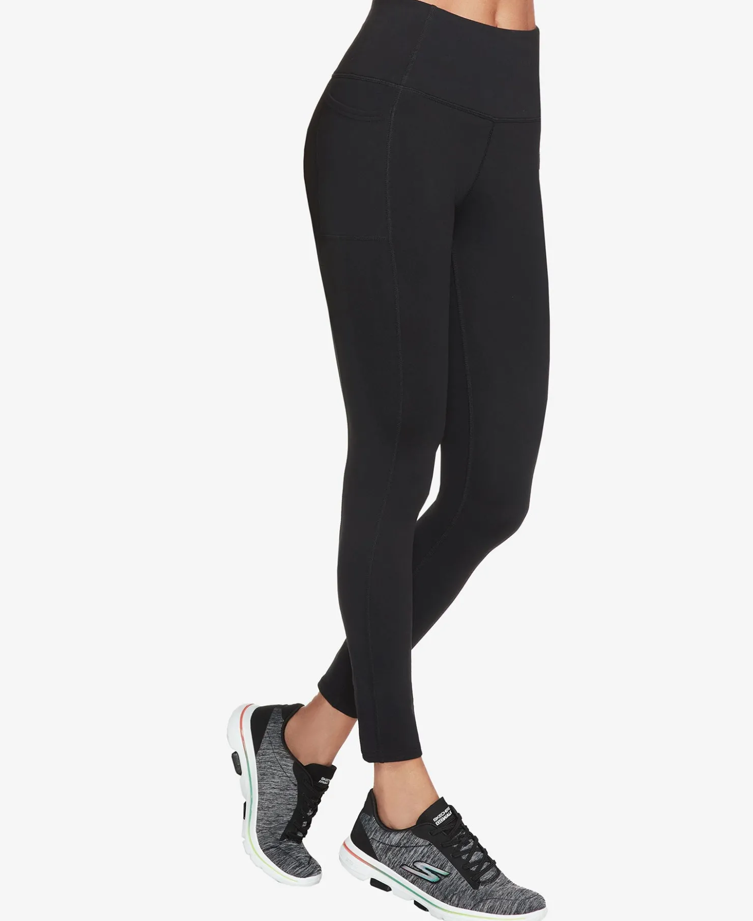 Bottoms|SKECHERS Go Walk High Waist Women's Legging Black