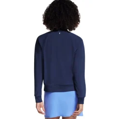 Tops|SKECHERS Go Walk Seascape Floral Reversible Women's Jacket Blue