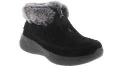Short Boots & Booties|Wide-Width Boots|SKECHERS Go Walk Stability Women’s Wide-Width Boot Black