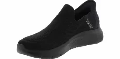 Slip-On|Walking Shoes|SKECHERS Hands-Free Slip-Ins Go Walk Flex Men’s Athletic Sneaker Black