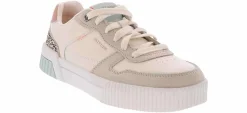 Athleisure & Casual|SKECHERS Jade Feline Instinct Women's Court Sneaker Beige