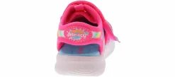 Casual|Sandals|SKECHERS Jumpsters Toddler Girls' (5-10) Outdoor Sandal Pink
