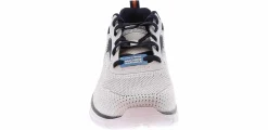 Running Shoes|Walking Shoes|SKECHERS Knit Laceup Track Men’s Athletic Shoe White