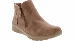 Short Boots & Booties|Winter Boots|SKECHERS Lovely Vibe Women’s Bootie Brown