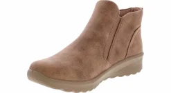 Short Boots & Booties|Winter Boots|SKECHERS Lovely Vibe Women’s Bootie Brown