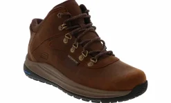 Short Boots|Hiking Boots|SKECHERS Meroe Pikeman Men’s Hiking Boot Brown