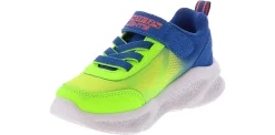 Athletics & Sneakers|SKECHERS Meteor Lights Boys’ (5-10) Running Shoe Green