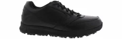 Slip Resistant|Wide|SKECHERS Nampa Wyola Women’s Wide-Width Slip Resistant Work Shoe Black