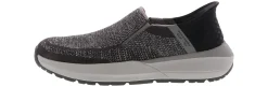 Slip-On|Comfort Shoes|SKECHERS Neville Rovelo Slip-Ins Men’s Casual Shoe Grey